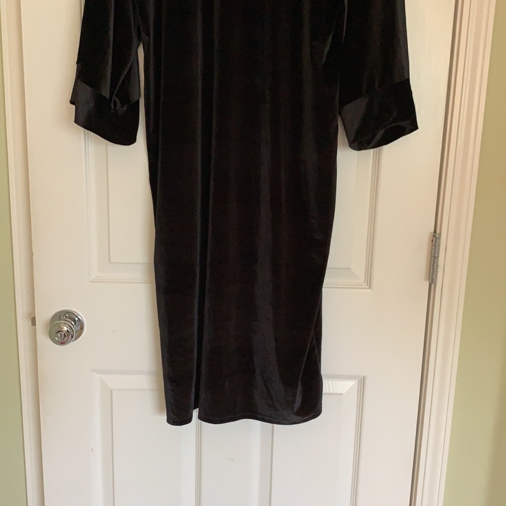 Zara Velvet Midi Dress - Picture 12 of 12